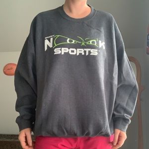 Athletic Spooky Nook Sports Neutral Graphic Sweatshirt